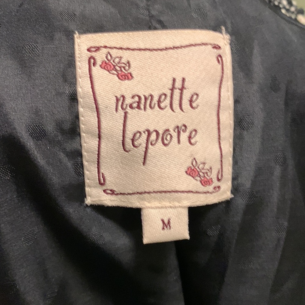 Nanette Lepore Chanel style bouclé jacket - Picture 4 of 5